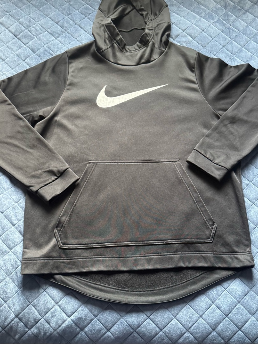 Nike DRI-FIT  Women's XL Black  Hoodie Pullover Swoosh Athletic Sweatshirt